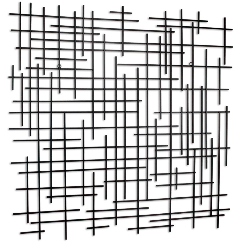 Orren Ellis Handmade Metal Abstract And Geometric Wall Decor Wayfair